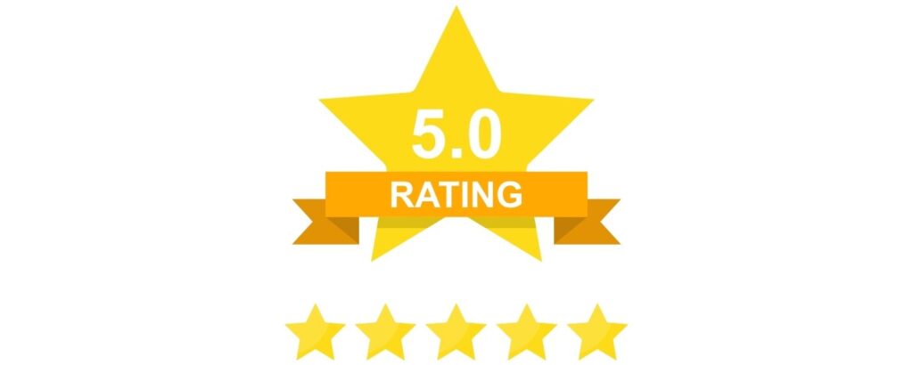 5 star rating