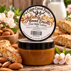 Almond Biscotti Goat Milk Lotion – 4 oz