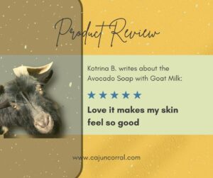FB Review Avocado Soap