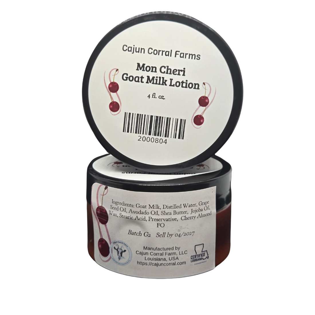 Mon Cheri Goat Milk Lotion 4 oz