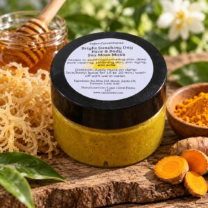 Bright Sunshiny Day Sea Moss Gel Facial Mask – 1 oz