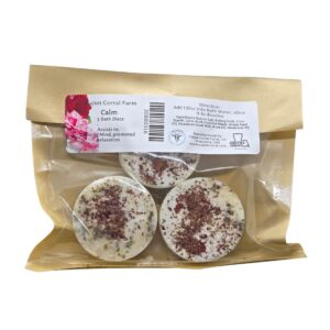Goat Milk Fizzy Bath Soak DeLux - Calm 3 Discs
