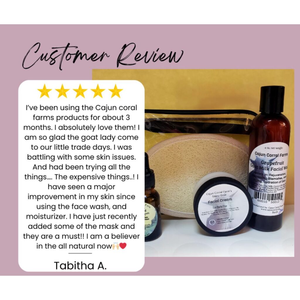 review facial products