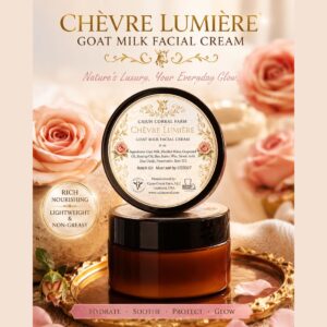 Chèvre Lumière™ Goat Milk Facial Cream – 4 oz