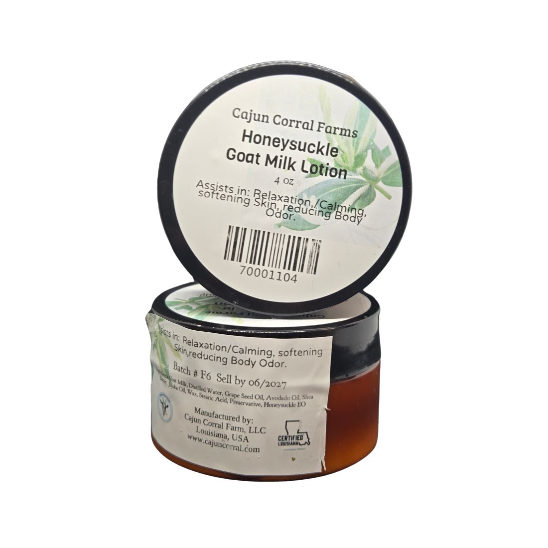 Honey Suckle Goat Milk Lotion – 4 oz