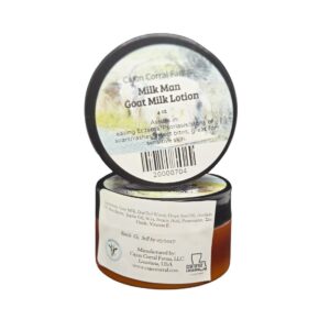 🐐 Milk Man Goat Milk Lotion – Unscented Sensitive Skin Moisturizer (4 oz)