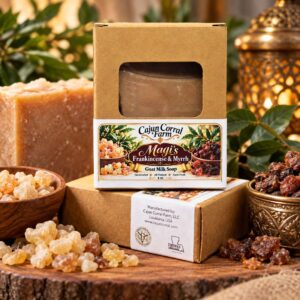 Magi’s Frankincense & Myrrh Goat Milk Soap