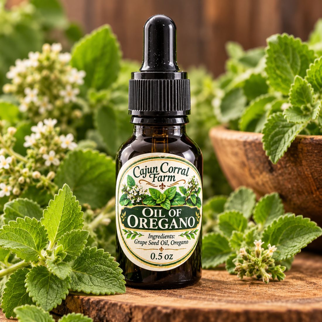 Oil of Oregano – Farm-Grown Cuban Oregano Infused Oil | 0.5 oz