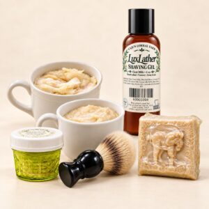 LuxLather Shaving Collection
