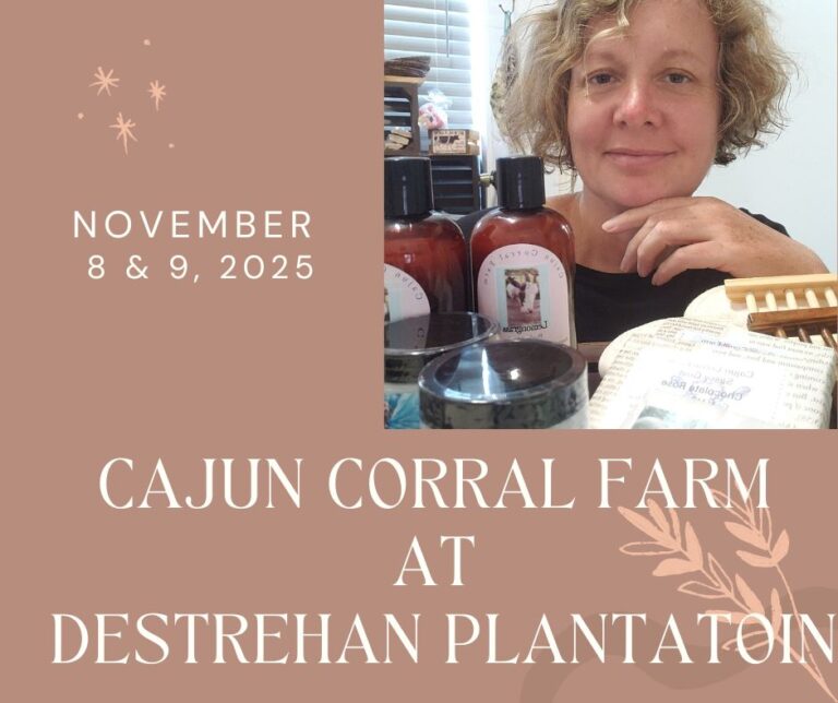 Cajun Corral Farm at Destrehan Plantatoin