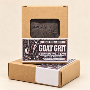 Goat Grit Goat Milk Soap 4 oz
