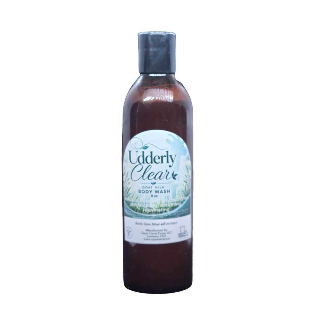 Udderly Clear Goat Milk Body Wash – 8 oz - Image 2